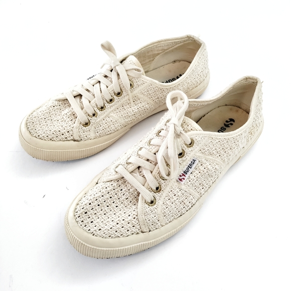 Superga Cotu Crochet Sneakers Size 9.5, 41 - Picture 4 of 8